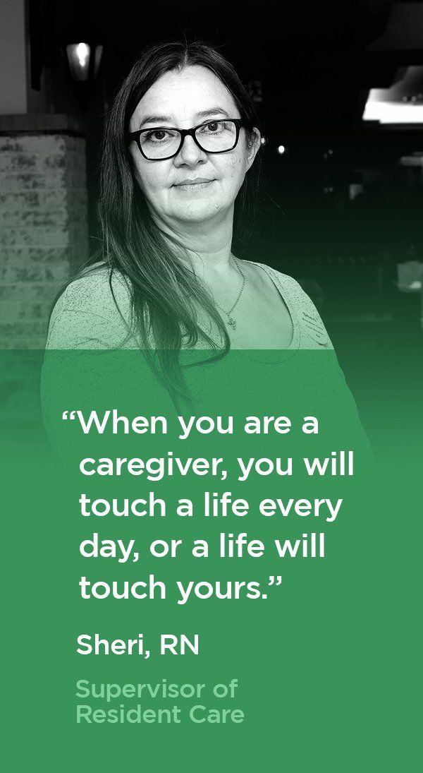 Nurse portrait and quote: 