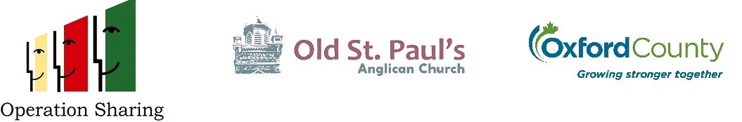 Operation Sharing Old St. Paul's and Oxford County logo Operation Sharing Old St. Paul's and Oxford County logo