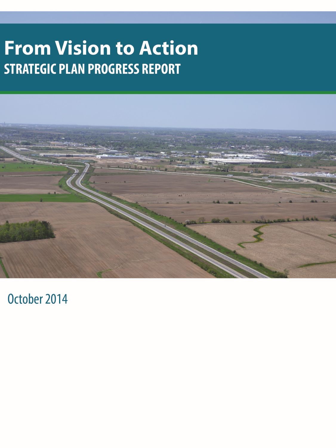 Vision to action strategic plan cover