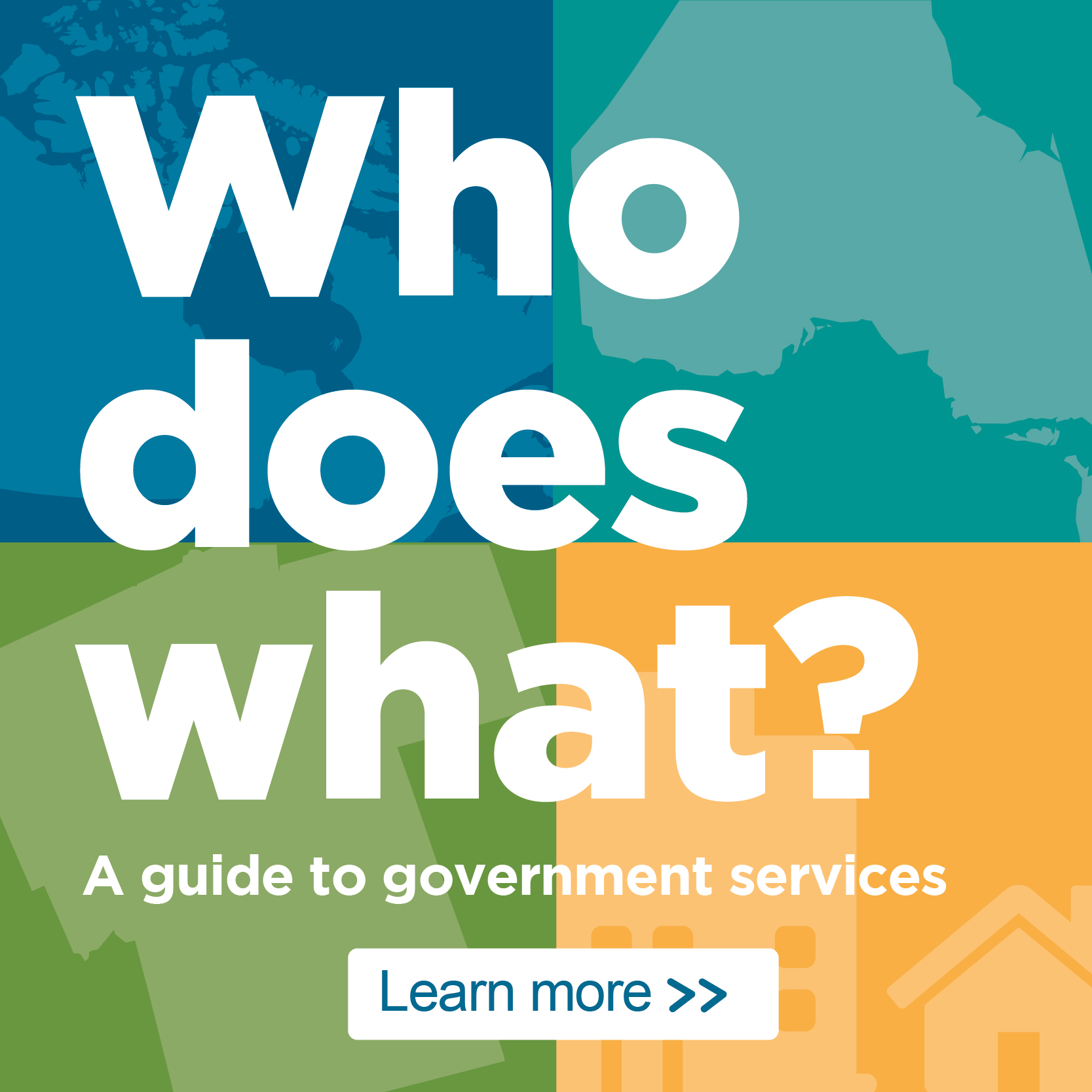Who does what?