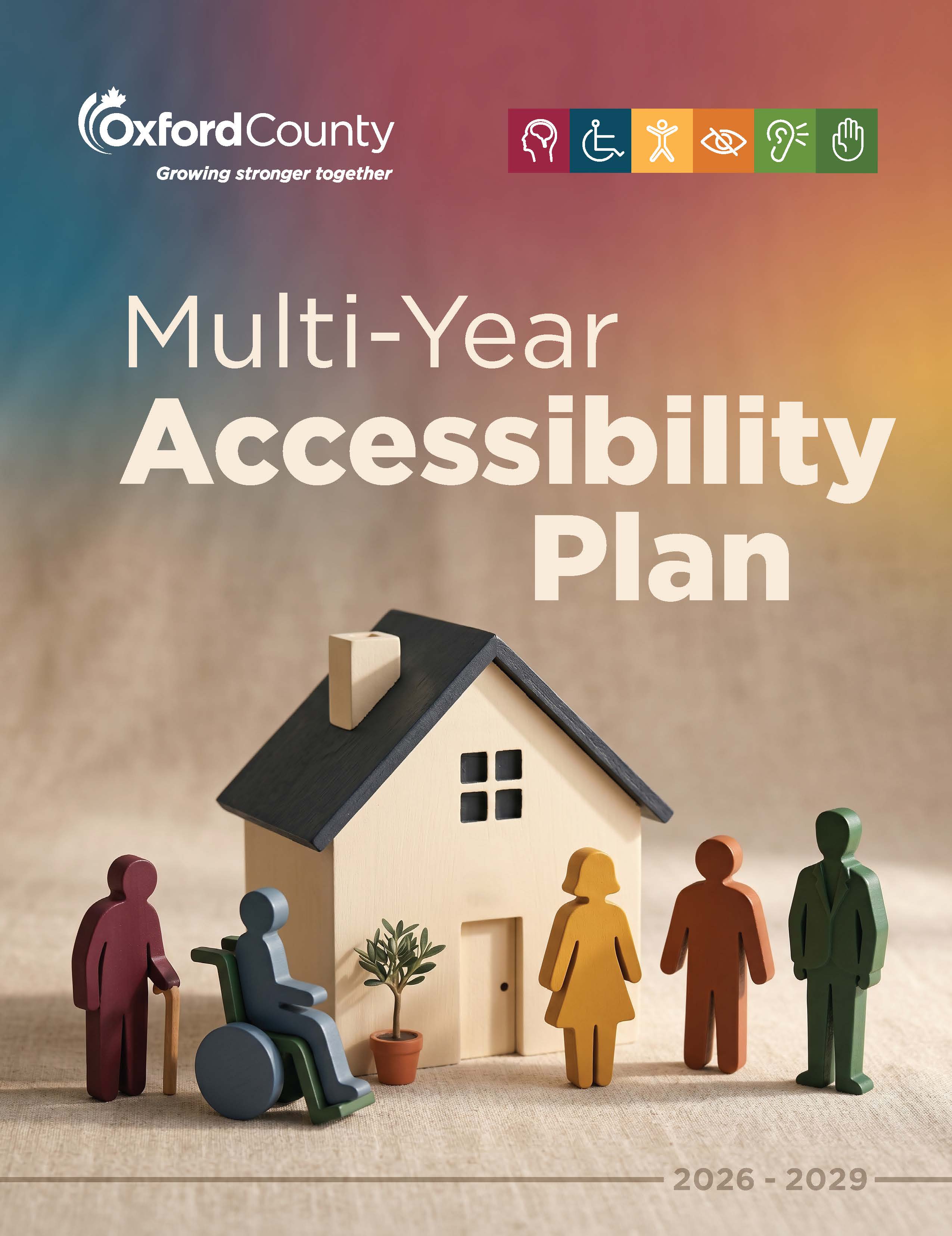 Multi-Year Accessibility Plan, 2026-2029 cover page
